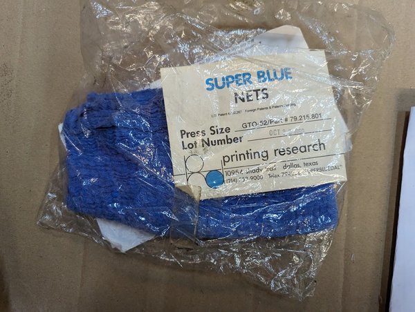 Anti Marking Net Super Blue GTO 52/SM 52 - 79.215.801